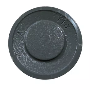 Polia Ferro Fundido 110mm A2 2 Canais Perfil A 4" 110A2