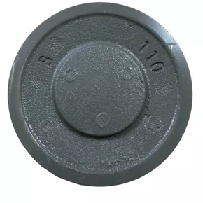 Polia Ferro Fundido 110mm B1 1 Canal Perfil B 4.1/4" 110B1