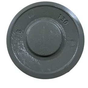 Polia Ferro Fundido 130mm B1 1 Canal Perfil B 5.1/4" 130B1