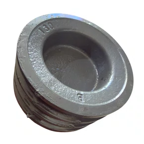 Polia Ferro Fundido 130mm B3 3 Canais Perfil B 5.1/8" 130B3