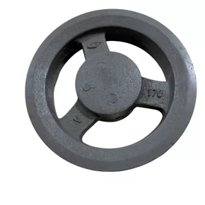 Polia Ferro Fundido 170mm A2 2 Canais Perfil A 7" 170A2