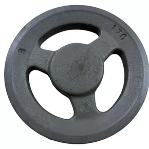 Polia Ferro Fundido 170mm B1 1 Canal Perfil B 6.3/4" 170B1