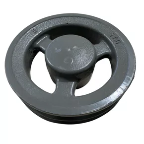 Polia Ferro Fundido 180mm B2 2 Canais Perfil B 7.1/8" 180B2