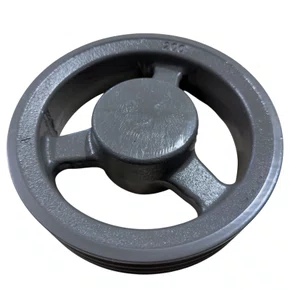 Polia Ferro Fundido 200mm A3 3 Canais Perfil A 8" 200A3