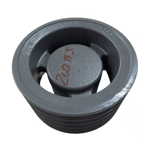 Polia Ferro Fundido 200mm B5 5 Canais Perfil B 8" 200B5