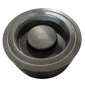 Polia Ferro Fundido 200mm C3 3 Canais Perfil C 8" 200C3