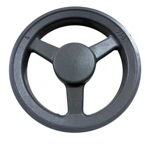 Polia Ferro Fundido 220mm A2 2 Canais Perfil A 8.3/4" 220A2