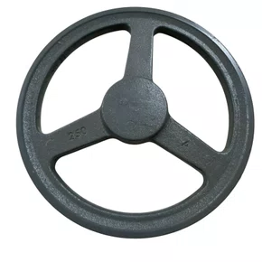 Polia Ferro Fundido 250mm A1 Perfil A 1 Canal 10" 250A1