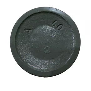 Polia Ferro Fundido 60mm A2 2 Canais Perfil A 2.3/8" 60A2