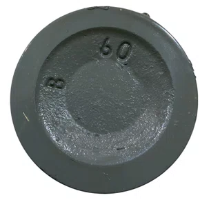 Polia Ferro Fundido 60mm B1 1 Canal Perfil B 2.1/2" 60B1