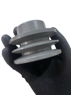 Polia Ferro Fundido  80 A2 - 1 peça