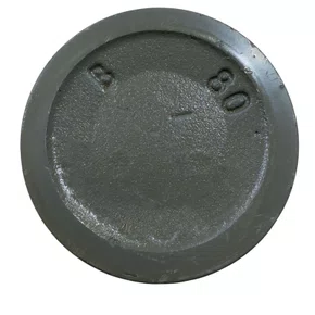 Polia Ferro Fundido 80mm B1 1 Canal Perfil B 3.1/4" 80B1