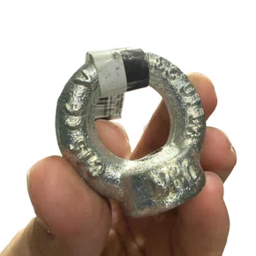 Porca Olhal Fêmea M10X1,5mm Zincado DIN 582 Suspensão