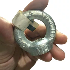 Porca Olhal Fêmea M12X1,75mm Zincado DIN 582 Suspensão