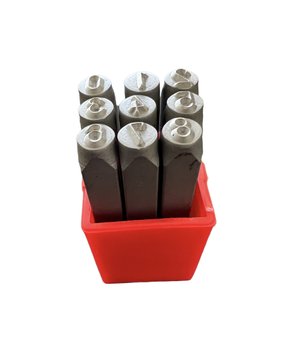 Punção Numérico de Aço para Gravação 5mm ROCAST