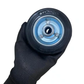 Roda Borracha 3" 76mm 40kg VONDER para Carrinho