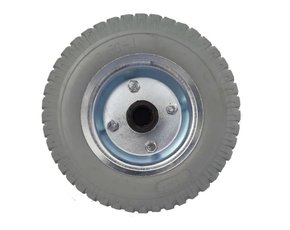 Roda Maciça PU 2,50-4 100KG Eixo 3/4 ROLETE AXION AJAX