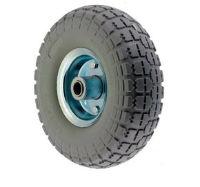 Roda Maciça PU 3,50-4 150KG Eixo 7/8 Rolete AJAX