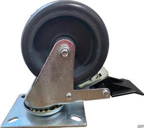 Rodízio Giratório Placa 412 Com Freio BP 65KG COLSON