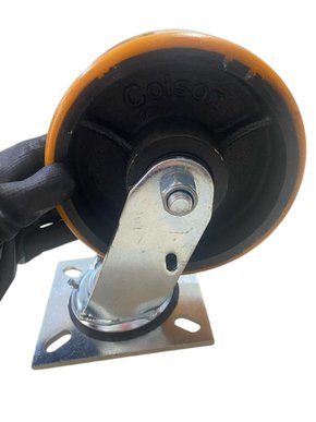 Rodízio Giratório Placa 62 PFE 700KG COLSON - 1 peça