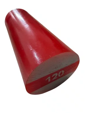 Tarugo de Poliuretano Vermelho 120X300mm Shore 90 A PU