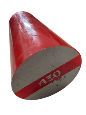 Tarugo de Poliuretano Vermelho 130X300mm 90 Shore A PU