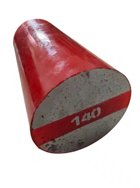 Tarugo de Poliuretano Vermelho 140X300mm 90 Shore A PU