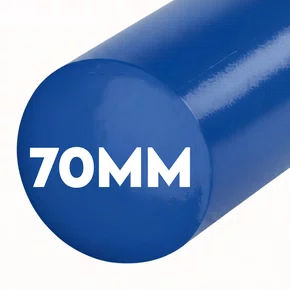 Tarugo UHMW TR 70x1000mm Azul