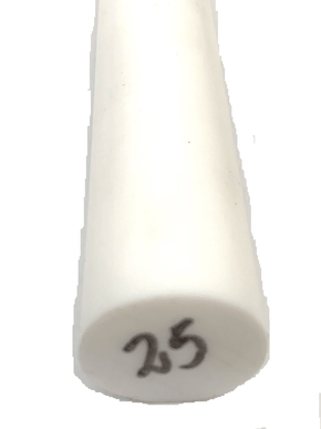 Teflon Tarugo Puro PTFE 25X300MM