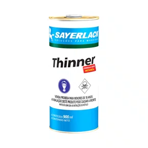 Thinner 900ml 4407 SAYERLACK Profissional