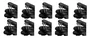 10 peças de Emenda Dupla ASA 40/2 CM - KIT