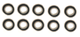 10 peças de Rolamento 6003 DDU C3 OBM - KIT