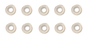 10 peças de Rolamento 629 ZZ C3 WHX 9x26x28 - KIT
