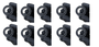 10 peças de Rolamento 6905 DDU WHX - KIT