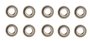 10 peças de Rolamentos 6005 DDU C3 TIMKEN - KIT10