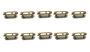10 unidades de Emenda Passo Longo PL C2080H CM - KIT
