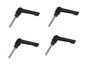 4 peças de Alavanca Trava 78 8x50mm Macho Zamak - KIT