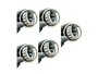 5 peças Rolamento Cone Capa 30209 WHX - 45x85x20,75mm