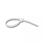 Kit 100 Abraçadeira Nylon 100X2,5Mm Branca Cj  Ajax