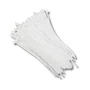 Kit 100 Abracadeira Nylon 200X3,5Mm Branca Ajax