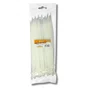 Kit 100 Abracadeira Nylon 200X3,5Mm Branca Ajax