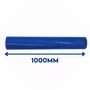 Barra Tarugo UHMW 50mm 1 Metro Redonda Azul Polietileno