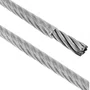 Cabo Aço Plastificado 3/32 2,4mm 6x7 Vonder- Em Metro