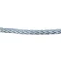Cabo Aço Galvanizado 1/4 6,4mm Vonder Metro - Em metro