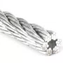 Cabo Aço Galvanizado 3/8 9,5mm 6x7 Vonder- em metro
