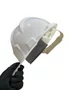 Capacete Segurança com Aba Frontal Branco VONDER - 1 peça