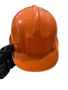 Capacete Segurança com Aba Frontal Laranja NOVEL CA 8562