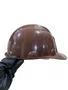 Capacete Segurança com Aba Frontal Marrom NOVEL CA 8562