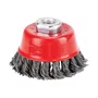 Escova Copo 3 Pol 75mm Torcida Rosca M-14 MTX