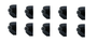 Kit 10 peças Rolamentos 6802 2RS WHX 15x24x5